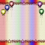square party balloons new years celebrations scrapbook papers