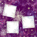 12x12 celebrate with fireworks new year scrapbook papers