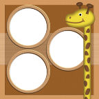 zoo for kids giraffe elements