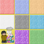 12x12 bright bold rainbow tiles candy-stores images
