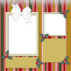 12 x winter holly and ice themes