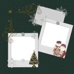 large format victorian art scrapbooking with frames and backgrounds
