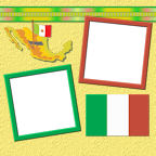 maps of mexi co flags and patriotics