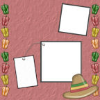 Learn to Scrapbook for FREE with our Cinco de Mayo Holiday Scrapbooking paper downloadable templates.