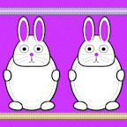 Kids Easter Bunny Egg Holiday Simple Scrapbooking Downloadables