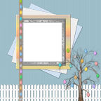 Learn to scrapbook for FREE using our Easter Holiday themed scrapbooking papers.