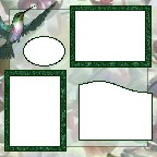 printable hummingbird floral scrapbook nature paper for computer scarpbooks