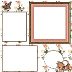 digital scrapbooks critters nature papers with cat and bird to print for scrapbooks