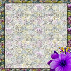 floral nature dragonfly papers for digital computer scrapbooking and wedding books