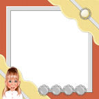 square girlies ladies photo medallions picture frames easy scrapping for busy moms
