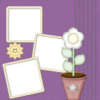 Girl Floral Themed Computer Scrapebooks Quick Build Downloads
