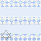 Large format 12x12 Jewish Holiday Hanukkah scrapbooking papers