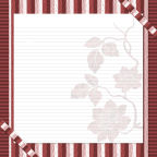 12x12 stripped Heritage Scrapbooking papers