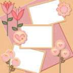 Heritage 12x12 digi-scrap paper east scrapbook templates.