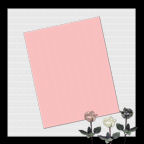 layered floral memorial scrapbook papers to download femenine roses