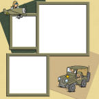 printable military scrapbook papers cheap quick and easy templates