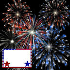 12x celebrate fireworks july independence day scrapbook papers