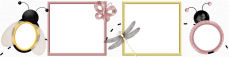 free spring lady bug page topper scrapbooks