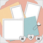 12x special moms day mothers day printable scrapbook papers