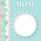 12x12 elegant pastel mother's day scrapbook papers templates