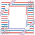 #1 Best digital scrapbooking papers for your 4th of July scrapbooks.