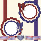 large format hearts, stripes, stars reds, whites, blues printable patriotic papers