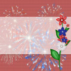 12x bursts of patriotic colors fireworks celebrations