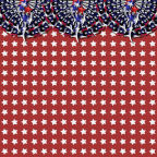 12x swag bordered us star patterned printable papers