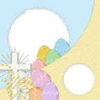 12 x 12 eggs easter religious scrapbook papers to download and print templaters
