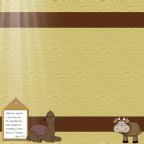 12x12 Religious Scrapbooking Template Papers