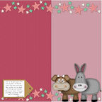 Easy to use Religious 12x12 scrapbooking papers.