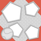 12x12 running bases base-balls batting practice