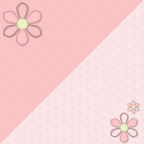 12x12 layered look themed flower power dgital scrapbook paper backgrounds to download