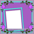 bue-pink-purple  layered scrapbooking bright colors