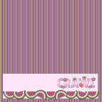 watermelon crawl title scraps pink green and reds pastel