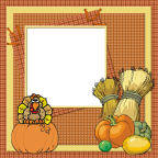 12 x 12 fall harvest printable thanksgiving scrapbook paper templates digital