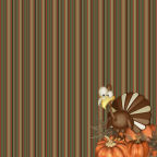 printable thanksgiving scrapbook paper templates turkey brown