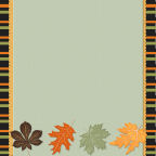 12x fall leaves printable thanksgiving scrapbook paper templates