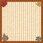 12x printable thanksgiving scrapbook paper templates with leaf elements