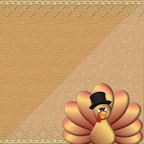 #1 Best Thanksgiving Day Pilgrim scrapbook paper downloadables