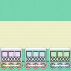 12x train cars printable travel scrapbook paper backgrounds and templates