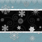 Learn to scrapbook with PrincessCrafts digital scrapbooking winter themed membership site papers.
