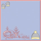 blustery day winter scrapbook papers scrapbooking north pole